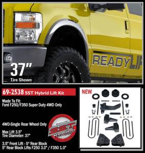 ReadyLift - ReadyLift SST® Lift Kit 3.5 in. Front/3 in. Rear Lift - 69-2538 - Image 2