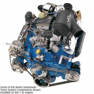 Banks Power - Banks Power 83-93 Ford 7.3L Trk E4Od Sidewinder Turbo System - Wastegated - Image 3