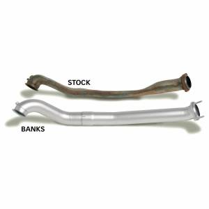 Banks Power - Banks Power 94-97 Ford 7.3L ECLB Monster Exhaust System - SS Single Exhaust w/ Black Tip - Image 2