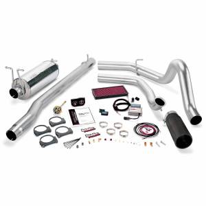 Banks Power 99 Ford 7.3L F250/350 Auto Stinger System - SS Single Exhaust w/ Black Tip