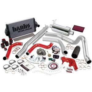 Banks Power 99.5 Ford 7.3L F250/350 Auto PowerPack System - SS Single Exhaust w/ Black Tip