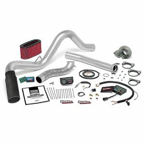 Banks Power 95.5-97 Ford 7.3L Auto Stinger-Plus System - SS Single Exhaust w/ Black Tip