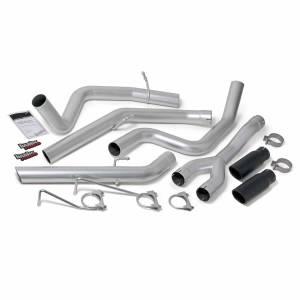 Banks Power - Banks Power 14-15 Dodge Ram 1500 3.0L Diesel Monster Exhaust System - SS Dual Exhaust w/ Black Tips - Image 1