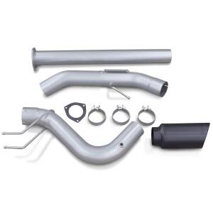 Banks Power - Banks Power 17-19 Ford 6.7L F250-350-450 4in Monster Exhaust System - Single Exit w/ Black Tip - Image 1
