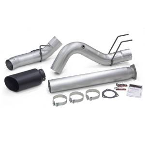 Banks Power - Banks Power 2017 Ford 6.7L 5in Monster Exhaust System - Single Exhaust w/ Black Tip - Image 2