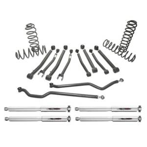 Belltech 4" Lift Kit Inc. Front and Rear Trail Performance Shocks - 153205TP