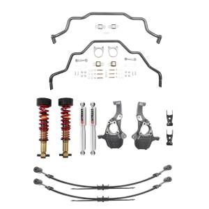 Belltech Complete Kit Inc. Height Adjustable Front Coilovers & Anti-swaybar Set - 350345HK