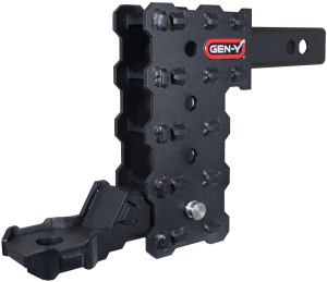 GEN-Y Hitch PHANTOM-X 2" Hollow Shank 7" Drop .7K TW 7K Hitch & GH-13051X Platinum Ball - GH-13054X