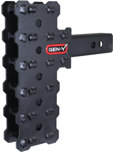 GEN-Y Hitch PHANTOM-X 2" Hollow Shank 7" Offset Drop .7K TW 7K Hitch Only - GH-13105X