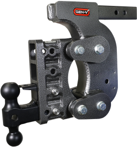 GEN-Y Hitch The BOSS TORSION-FLEX 2" Shank 12.5" Drop 1.7K TW 16K Hitch Dual-Ball Pintle - GH-1424