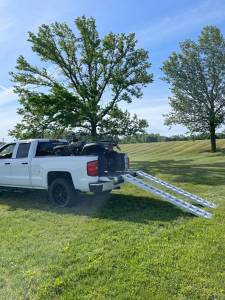 GEN-Y Hitch - GEN-Y Hitch Single Heavy Duty 8 foot Aluminum Loading Ramp 15" x 96" 5K Capacity - GH-16096-1 - Image 4