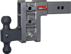 GEN-Y Hitch - GEN-Y Hitch MEGA-DUTY 3" Shank 6" Drop 3.5K TW 32K Hitch & GH-0161 Dual-Ball - GH-1713 - Image 1