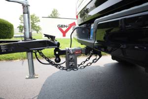 GEN-Y Hitch - GEN-Y Hitch MEGA-DUTY 3" Shank 12" Drop 3.5K TW 32K Hitch with Dual-Ball & Pintle Lock - GH-1725 - Image 2