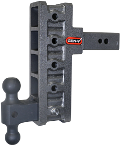 GEN-Y Hitch - GEN-Y Hitch MEGA-DUTY 2.5" Shank 9" Offset Drop 3.5K TW 32K Hitch & GH-0161 Dual-Ball - GH-1915 - Image 1