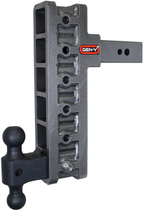 GEN-Y Hitch - GEN-Y Hitch MEGA-DUTY 2.5" Shank 12" Offset Drop 3.5K TW 32K Hitch & GH-0161 Dual-Ball - GH-1916 - Image 1