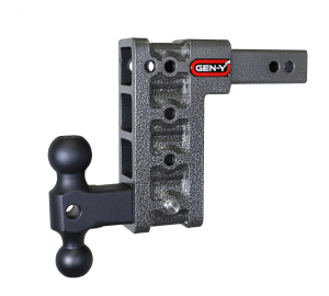 GEN-Y Hitch - GEN-Y Hitch MEGA-DUTY 2" Shank 7.5" Drop 1.5K TW 10K Hitch & GH-031 Dual-Ball - GH-314 - Image 1