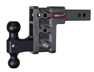 GEN-Y Hitch - GEN-Y Hitch MEGA-DUTY 2" Shank 5" Drop 2K TW 16K Hitch & GH-051 Dual-Ball - GH-513 - Image 1