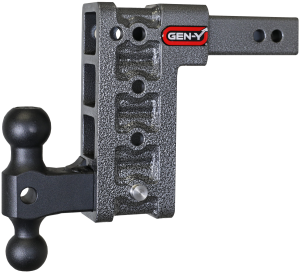 GEN-Y Hitch - GEN-Y Hitch MEGA-DUTY 2" Shank 7.5" Drop 2K TW 16K Hitch & GH-051 Dual-Ball - GH-514 - Image 1