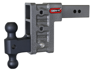 GEN-Y Hitch - GEN-Y Hitch MEGA-DUTY 2.5" Shank 6" Drop 3K TW 21K Hitch & GH-061 Dual-Ball - GH-613 - Image 1