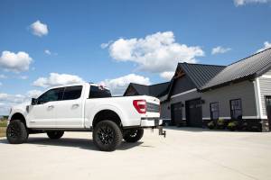 GEN-Y Hitch - GEN-Y Hitch MEGA-DUTY 2.5" Shank 9" Offset Drop 3K TW 21K Hitch with Dual-Ball & Pintle Lock - GH-925 - Image 3