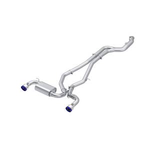 MBRP Exhaust - MBRP Exhaust 3in Cat-BackDual Rear ExitT304BE Tips - S43003BE - Image 1