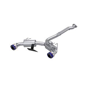 MBRP Exhaust - MBRP Exhaust 3in Cat-BackDual Rear ExitT304BE Tips - S43023BE - Image 1