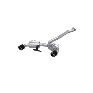 MBRP Exhaust - MBRP Exhaust 3in Cat-BackDual Rear ExitT304CF Tips - S43023CF - Image 1