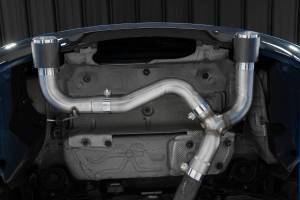 MBRP Exhaust - MBRP Exhaust 3in. Axle-BackDual Rear ExitT304 with CF Tips - S45003CF - Image 3