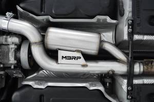 MBRP Exhaust - MBRP Exhaust 3in. Cat-BackValve DeleteQuad Split Rear ExitT304CF Tips - S46033CF - Image 13