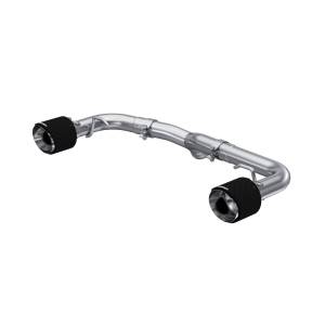 MBRP Exhaust - MBRP Exhaust 2.5in. Axle-BackDual RearT304CF - S48053CF - Image 1
