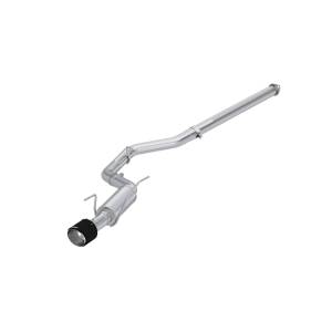 MBRP Exhaust - MBRP Exhaust 3in. Cat-BackSingle Rear ExitT304 with CF Tip - S48093CF - Image 1