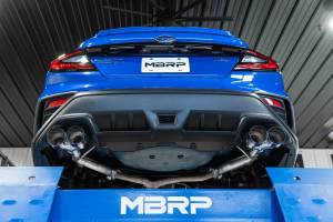 MBRP Exhaust - MBRP Exhaust 2.5in. Axle-BackDual Split RearT304Quad CF Tips - S48103CF - Image 4