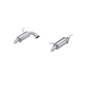 MBRP Exhaust - MBRP Exhaust 2.5in. Axle-BackDual RearT304Turn-Down - S4812304 - Image 1