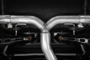 MBRP Exhaust - MBRP Exhaust 3in. Cat-Back2.5in. Dual Split RearT304BE - S49033BE - Image 4