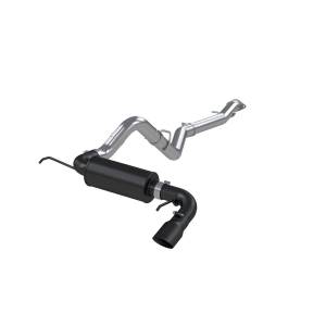 MBRP Exhaust - MBRP Exhaust 3in. Cat-BackSingle Rear ExitBLK - S5235BLK - Image 1