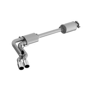 MBRP Exhaust - MBRP Exhaust 3in. Cat-BackPre-Axle Dual OutletPassenger SideStreet VersionT304 - S5262304 - Image 1