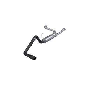 MBRP Exhaust - MBRP Exhaust 2.5in. Cat-Back3in. Single Side ExitBLK - S5407BLK - Image 1