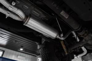 MBRP Exhaust - MBRP Exhaust 2.5in. Cat-Back3in. Single Side ExitBLK - S5407BLK - Image 4