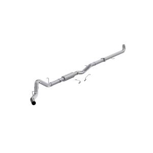 MBRP Exhaust 4in. Downpipe-Back w/ muffler - 2001-2004 GM 6.6L Duramax - S6005P