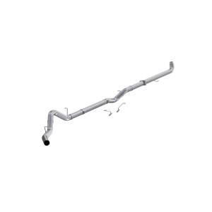 MBRP Exhaust 4in. Downpipe-Back w/o muffler - 2001-2004 GM 6.6L Duramax - S6005PLM