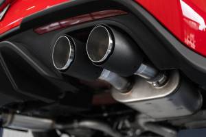 MBRP Exhaust - MBRP Exhaust 3in. Cat-BackDual Rear ExitActive ExhaustT304Quad CF Tips. - S72093CF - Image 2