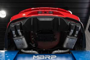 MBRP Exhaust - MBRP Exhaust 3in. Cat-BackDual Rear ExitActive ExhaustT304Quad CF Tips. - S72093CF - Image 3