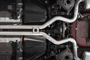 MBRP Exhaust - MBRP Exhaust 3in. Cat-BackDual Rear ExitActive ExhaustT304Quad CF Tips. - S72093CF - Image 5