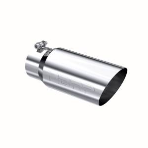 MBRP Exhaust - MBRP Exhaust Tip5in. O.D. Angled Single Walled 4in. inlet 12in. lengthT304. - T5052 - Image 1