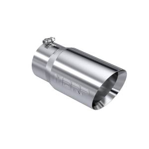 MBRP Exhaust Tip 6in. O.D. Dual Wall Angled 5in. inlet 12in. lengthT304. - T5074