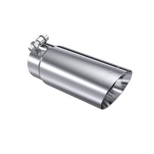 MBRP Exhaust Tip3in. O.D. Dual Wall Angled End 3in. inlet 12in. lengthT304 Stainless. - T5114