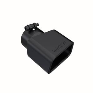 MBRP Exhaust - MBRP Exhaust Tip4 in. x 3in.RectangleAngled CutBLK - T5120BLK - Image 1