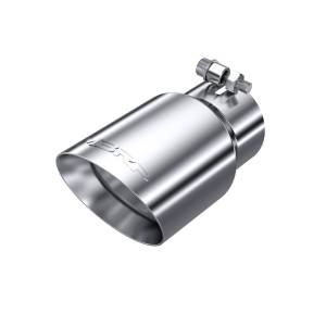 MBRP Exhaust Tip4in. O.D.Dual Wall Angled3in. inlet8in. lengthT304. - T5122