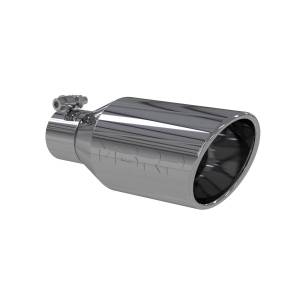 MBRP Exhaust Tip4 1/2in. O.D.SW Angle Rolled End2 1/2in. inlet 11in. in lengthT304. - T5160