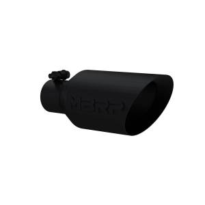MBRP Exhaust - MBRP Exhaust Exhaust Tail Pipe TipBlack Coated. - T5161BLK - Image 1